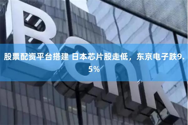 股票配资平台搭建 日本芯片股走低，东京电子跌9.5%